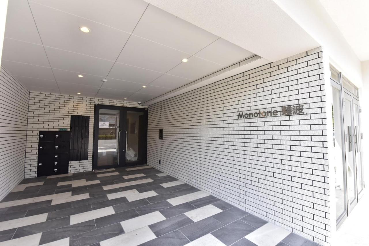 モノトーン難波 Apartment Osaka Luaran gambar